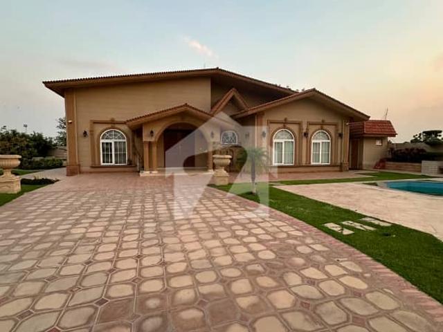 Luxury Farm House Available For Family Gathering, BBQ & Pool Party Fully Private Setup Neat Environment For Daily Basis Rent: Only 25,000 PKR