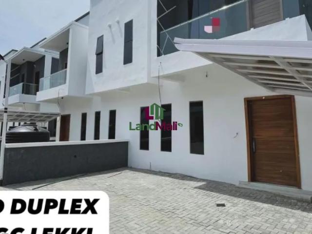 Luxury Finishing 4 Bedroom Semi Detached Duplex With BQ at VGC, Lekki