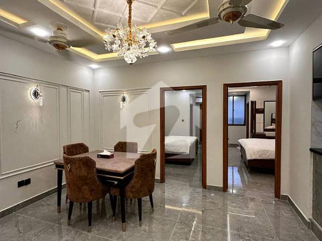 Luxury Full Furnished Extra Ordinary Outclass 2 Bedrooms Apartment For Rent In Big Nishat Commercial DHA Phase VI