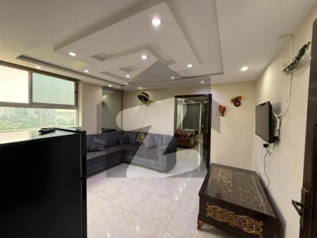 Luxury Fully Furnished One Bedroom Apartment With Attached Kitchen Tv Lounge And Wifi Bahria Town Sector D