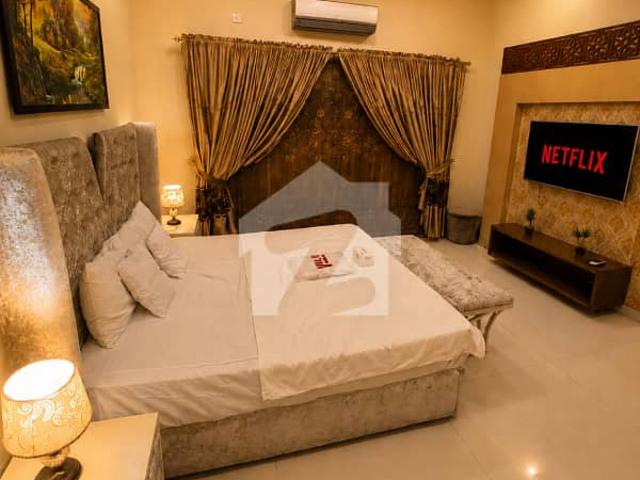 Luxury Fully Furnished Brand New Villa For Rent In DHA Phase 5 G Block | Basement, Swimming Pool, Lift &Amp  5 Master Beds | Premium Living With Solar System | Easy Deal By Wall Green Realtors