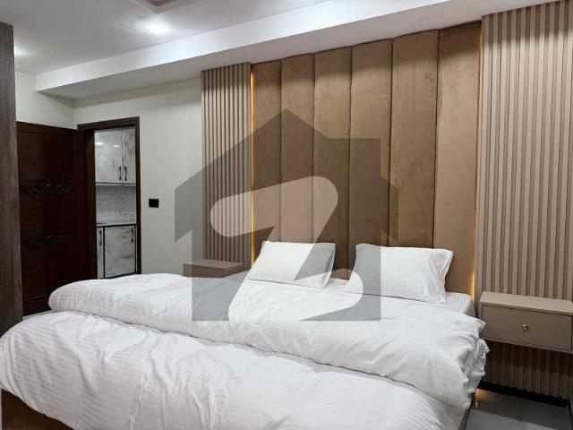 Luxury fully furnished 1 bed apartment available for rent in Bahria Enclave Sector C