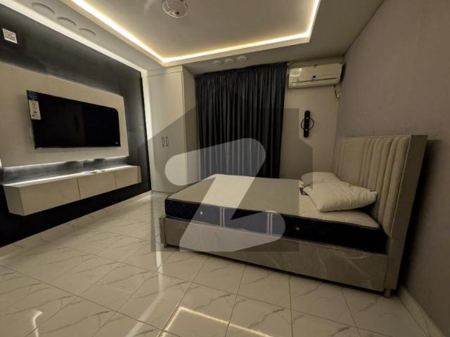 Luxury furnished studio apartment available for rent Gulberg Greens