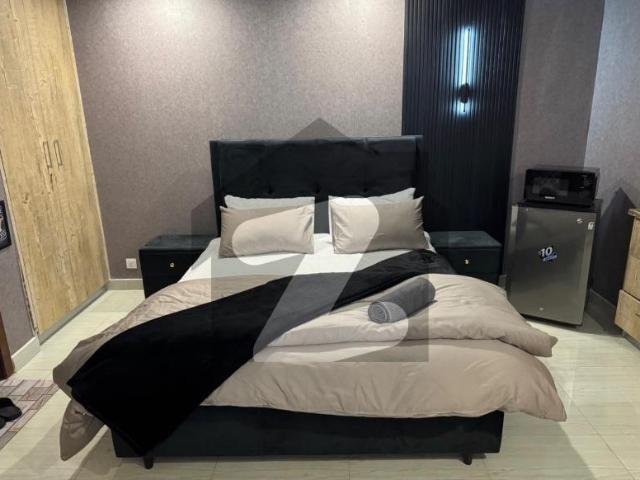 Luxury furnished studio apartment Gulberg Heights