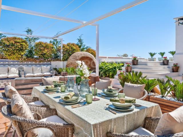 Luxury Panoramic Penthouse with Private Pool in Guadalmina Alta