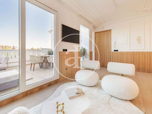 Luxury penthouse for rent in Madrid, Spain
