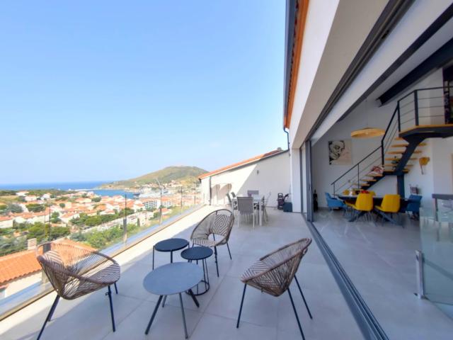 Luxe à Port Vendres Villa contemporaine avec vue mer