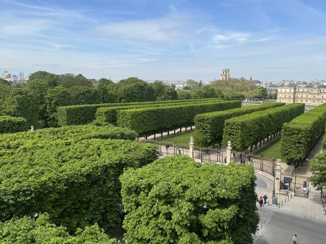 Luxembourg Garden Avenue de l'Observatoire Sublime view of Paris