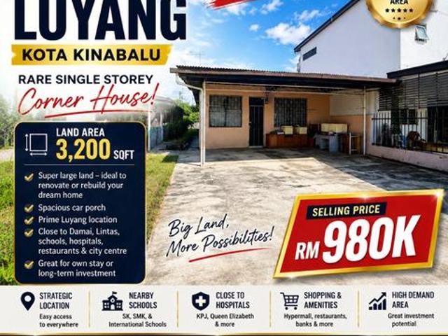 Luyang Kota Kinabalu Corner Terrace