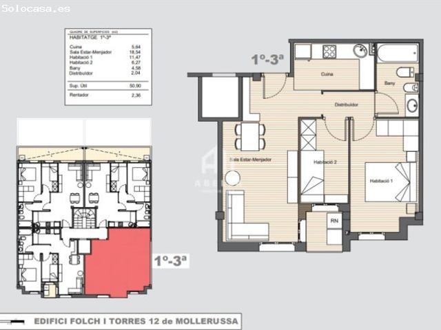 Luz, Diseño y Confort en Mollerussa: Piso a Estrenar con Balcón