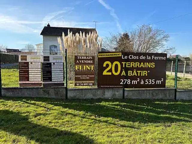 Luzarches 95270 Achat / Vente terrain