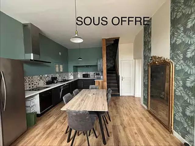 Luzech 46140 Achat / Vente maison 6 pièces t6 parking