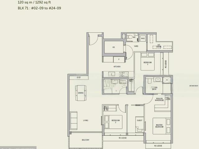 Lyndenwoods D5, Apartment