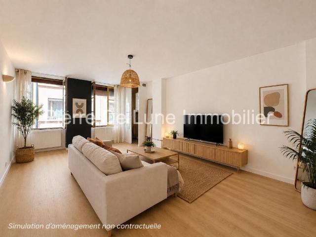 Lyon 2 – Rue Neuve – T3 À Rénover Au Cœur De La Presqu’Île 66m² Lyon 2ème