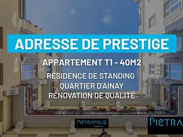 Lyon 2ème 69002 Achat / Vente appartement 1 pièce t1