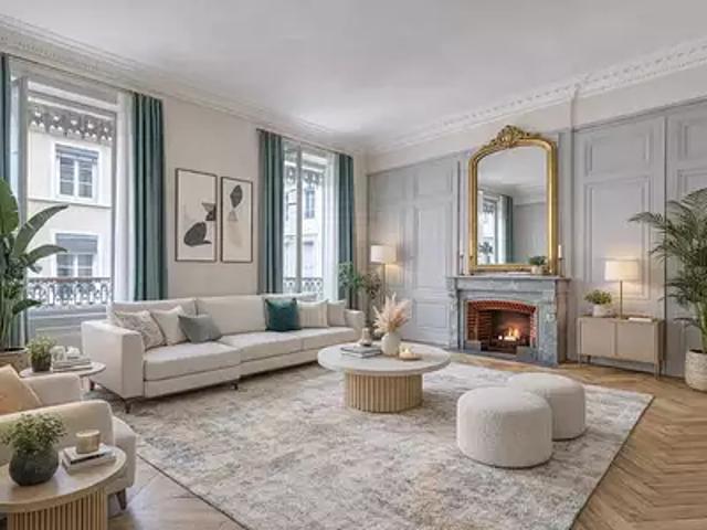 Lyon 2ème 69002 Achat / Vente appartement 4 pièces t4