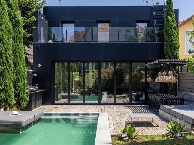 Lyon 3 Maison de caractère et son extension contemporaine 210m² Lyon 3ème