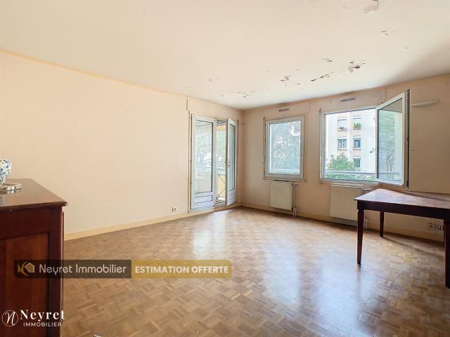 Lyon 3 Part Dieu Appartement T4 avec balcon et garage 85m² Lyon 3ème