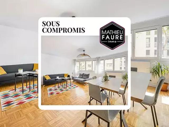 Lyon 3ème 69003 Achat / Vente appartement 4 pièces t4 cave