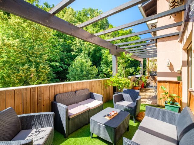 LYON 4 QUAIS DE SAONE/BOIS DE LA CAILLE DERNIER ETAGE DUPLEX TYPE 5 156M2 4 CHAMBRES TERRASSE BALCON