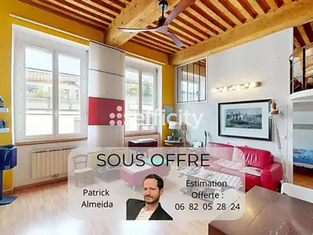 Lyon 4ème 69004 Achat / Vente appartement 3 pièces t3 cave