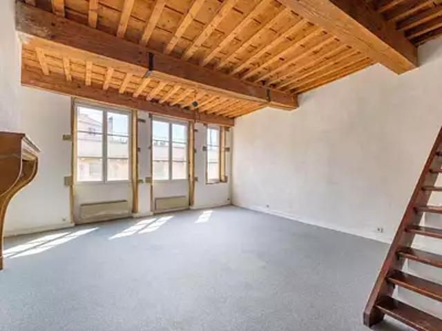 Lyon 5ème 69005 Achat / Vente appartement 2 pièces t2 cave balcon
