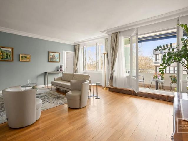 LYON 6, DERNIER ETAGE, 129,48m², BALCON, CAVE & GARAGE Prox Parc de la Tete d'or