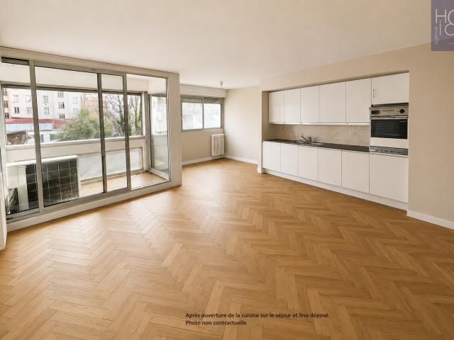 LYON 7 GARIBALDI APPARTEMENT TYPE 4 EN ETAGE AVEC ASCENSEUR 3 CHAMBRES BALCON A VIVRE 2 PARKINGS