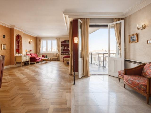 Lyon 7e Jean Macé Avenue Berthelot Appartement de caractère en étage élevé avec balcon