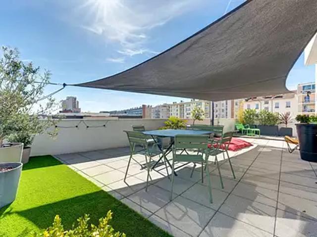 Lyon 7ème 69007 Achat / Vente appartement 4 pièces t4 terrasse