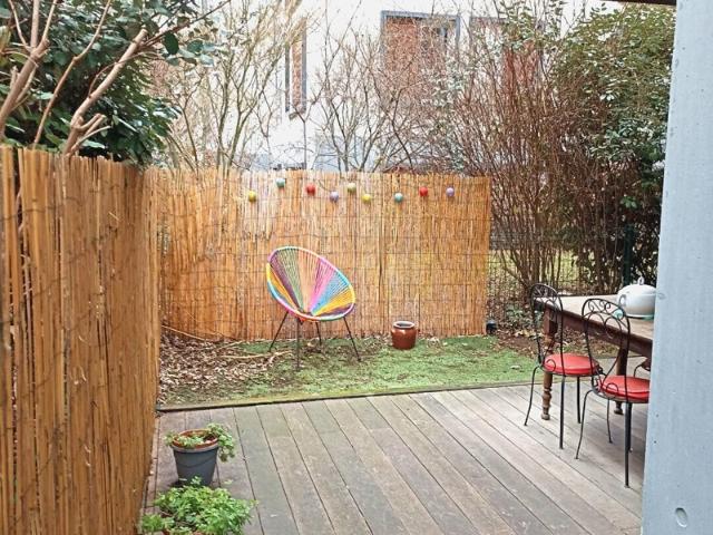 LYON 7éme T3 en REZ DE JARDIN + GARAGE