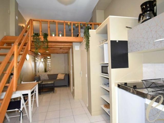 LYON 7EME Université – Joli studio meublé de 15 m² avec mezzanine de 9 m²