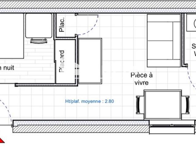 Lyon 8ème – Monplaisir | T1 bis avec jardin privatif