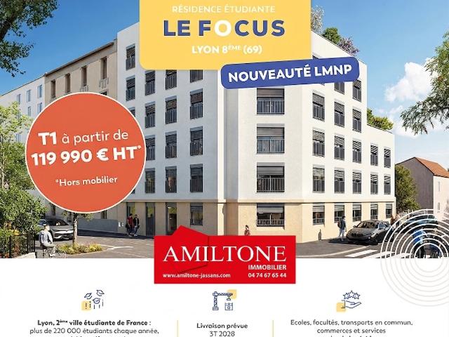 Lyon 8ème Pour investisseurs et créateurs de patrimoine im. 19m² Lyon 8ème