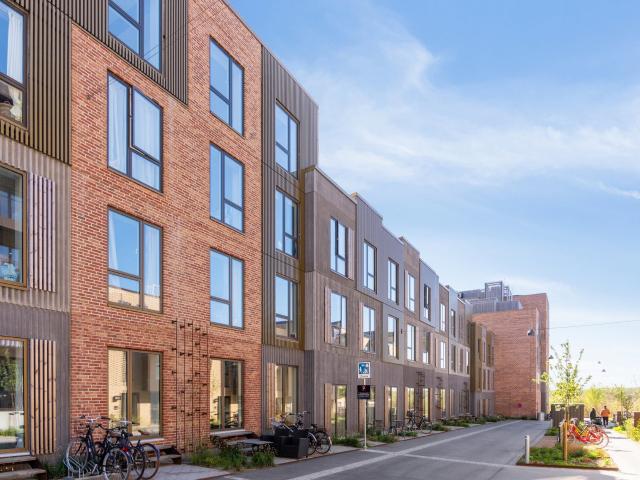 Lyst studiebolig i Ørestaden med fælles tagterrasse