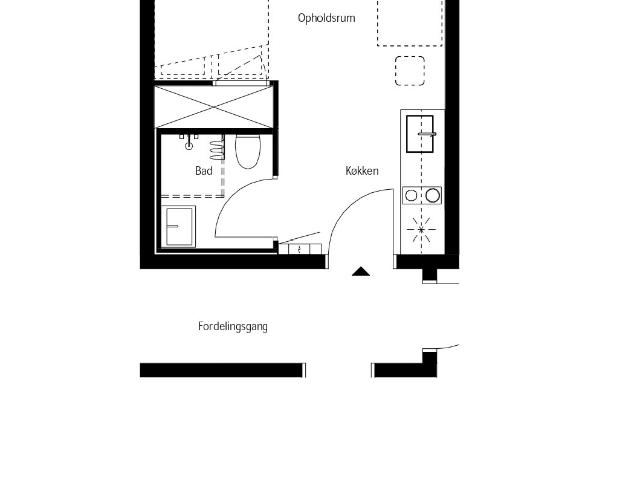 Lyst 1 værelses Micro Living i Brønshøj