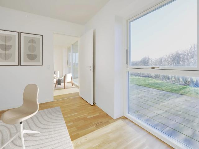Lys 3 værelses lejlighed nær Hornslet og Aarhus