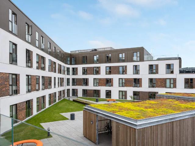 Lys 1 værelses lejlighed i Lyngby centrum, 49 m²