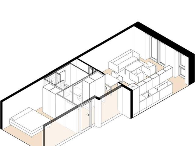 Lys 2 værelses bolig på 72 m² nær Gartnertorvet