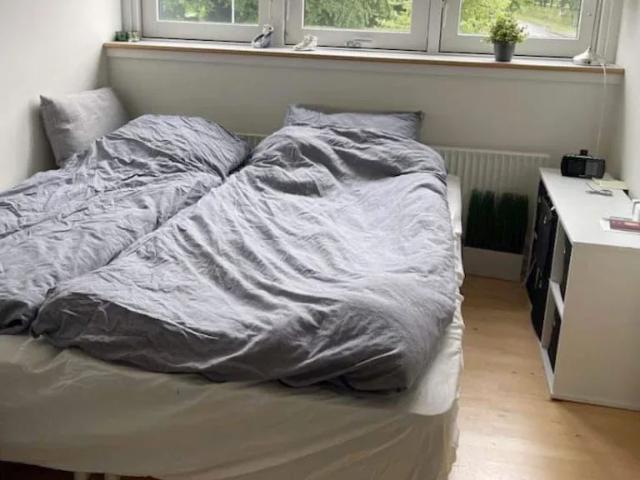 Lys 2 værelses lejlighed nær bymidten