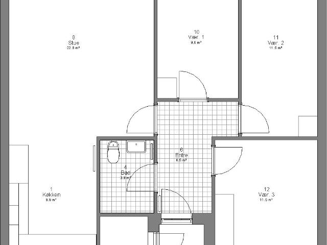 Lys almen bolig på 94 m² med gode udearealer