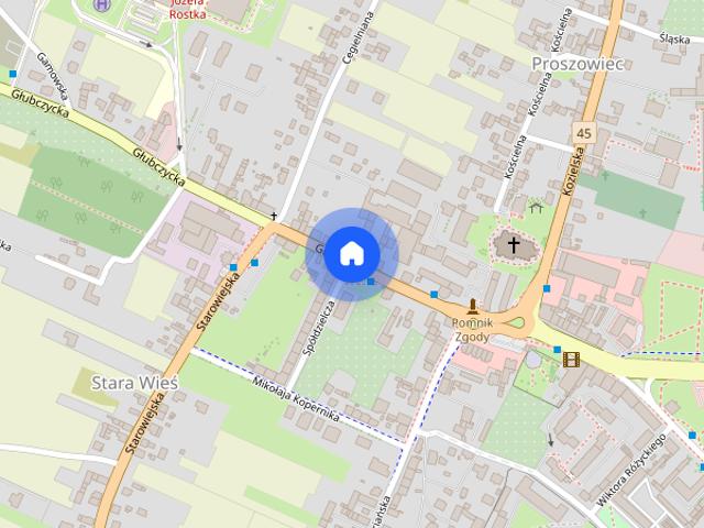 M3 w Centrum Raciborza