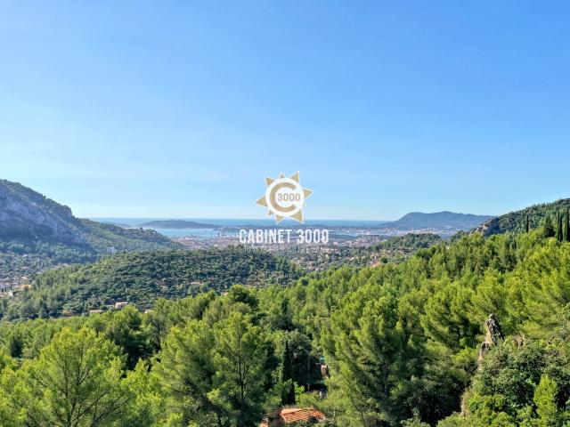 M2207 LE REVEST LES EAUX Fontanieu Maison T7 vue mer Pisicne Terrain