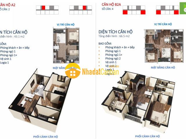 Mở bán 264 căn noxh eco garden huế tòa east sky e1 e2