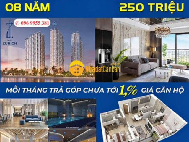 Mở bán đợt 1 quỹ căn view hồ toà zr2 phân khu the zurich vinhomes ocean park