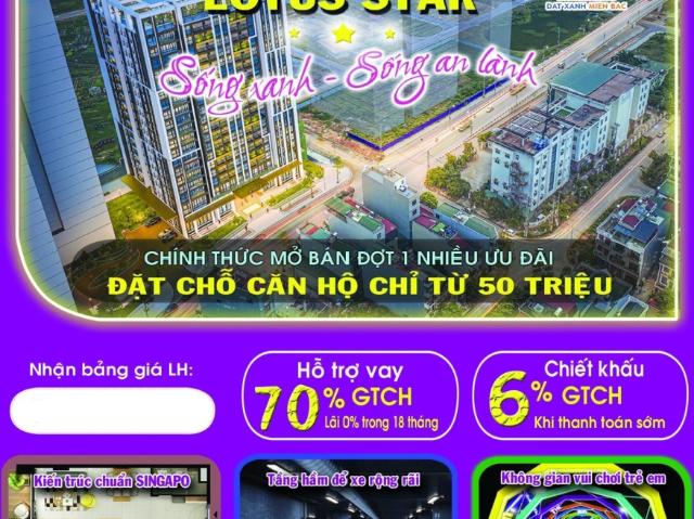 Mở bán tòa lotus chung cư green city, tòa chung cư thương mại giá chỉ từ 400 triệu