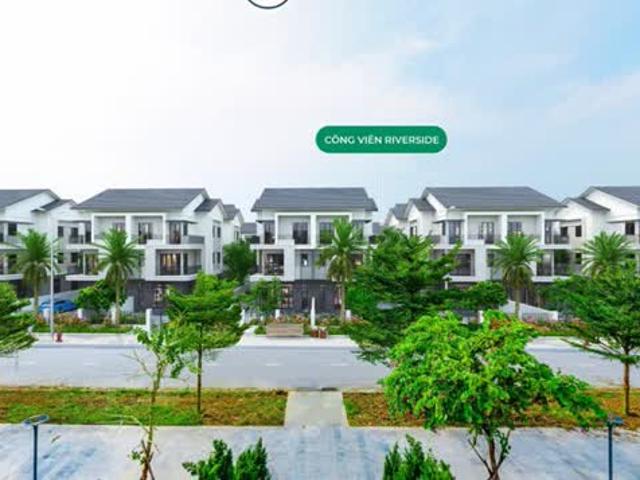 Mở bán biệt thự view hồ 180m2 dự án lake view khu đô thị Riverside