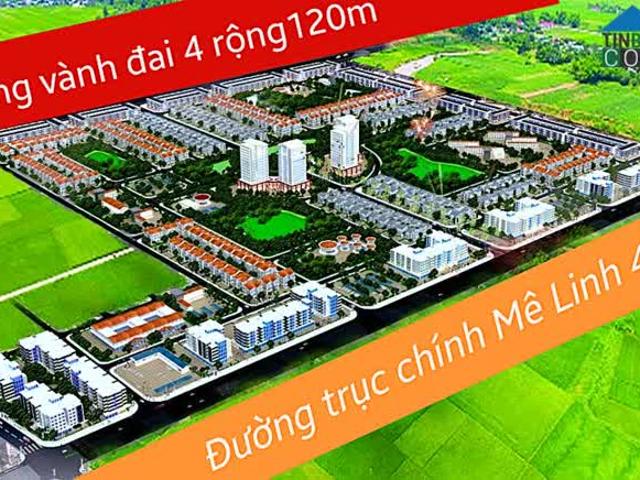 Mở bán dự án vàng biệt thự đô Hà Nội mặt đường vành đai 4 chỉ 32tr/m2 bàn giao cả nhà