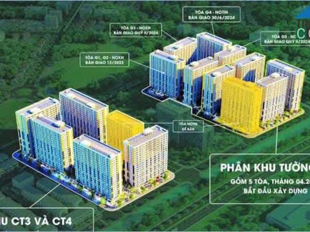 Mở bán Quỹ căn 2 ngủ 2 vệ sinh #260tr nhận nhà độc quyền đẹp nhất dự án NOXH Evergreen
