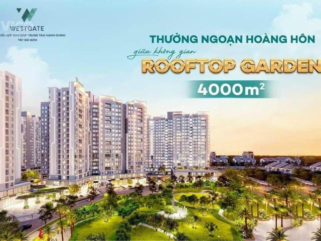 Mở bán siêu căn hộ chung cư 5 mặt tiền, đối diện UBND huyện Bình Chánh